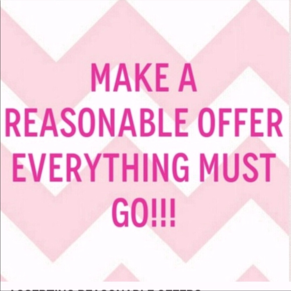 Moving sale! I need to unload everything otherwise I’m donating to Goodwill!